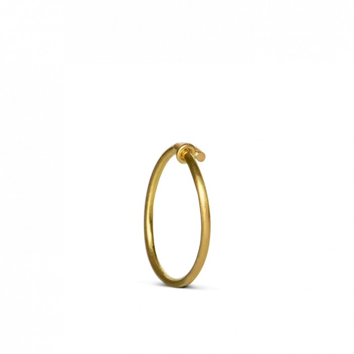 Jane Kønig Small Creol ørering i 18 kt guld