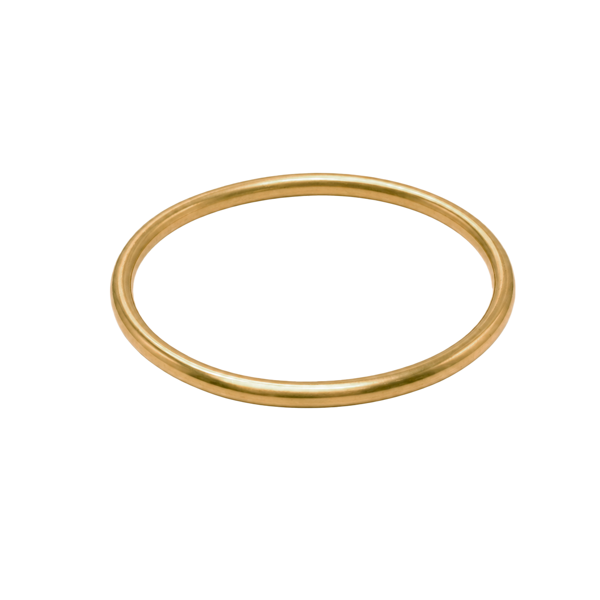 Eleganter Jane Kønig Simple Bangle Armreif aus vergoldetem Stahl
