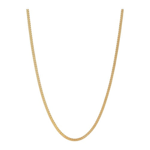 Pernille Corydon Nora halskæde i forgyldt sølv