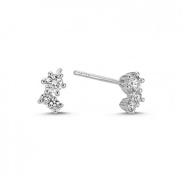 Twinkle diamant ring i 14 kt hvidguld | Ø2121 026