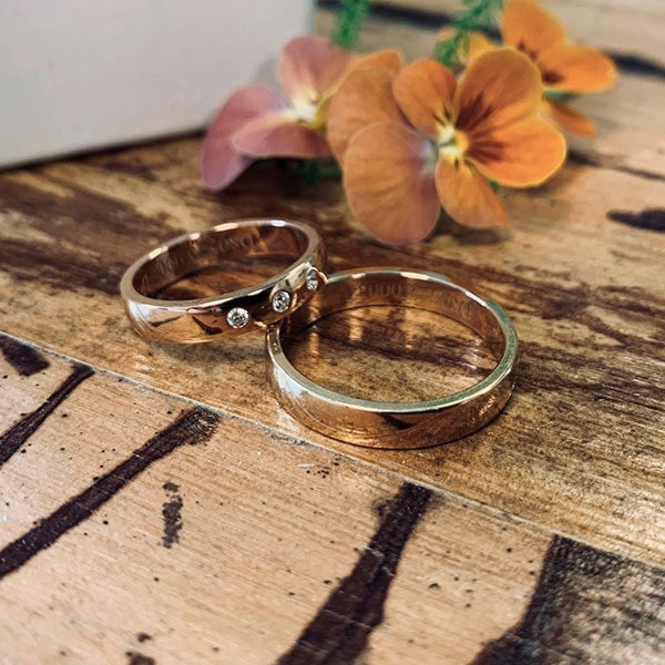 Eheringe mit Lab-Grown Diamanten von Aagaard