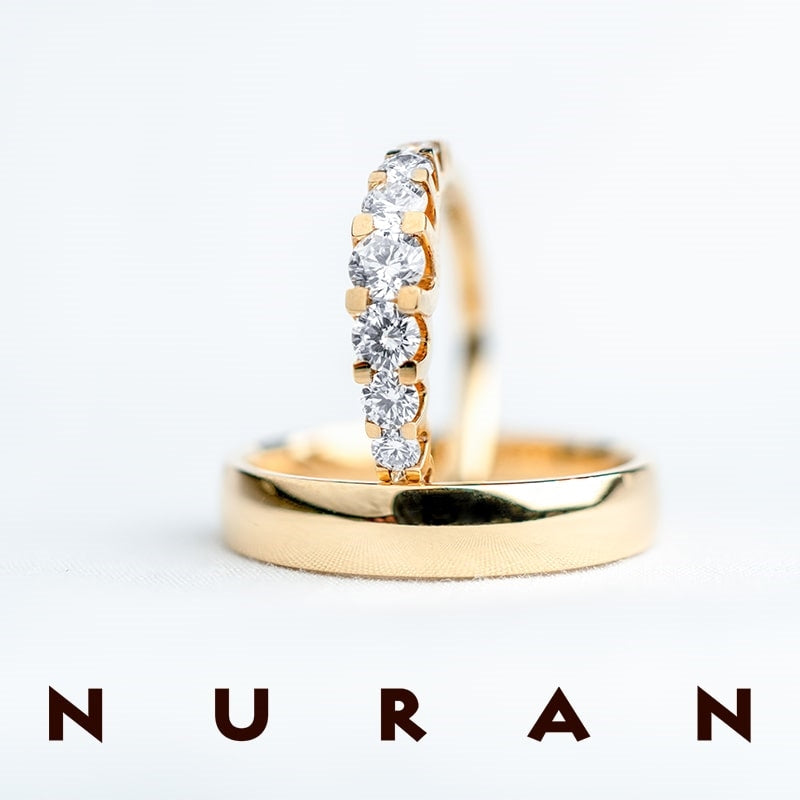 Trauringe im klassischen und zeitlosen Design von NURAN