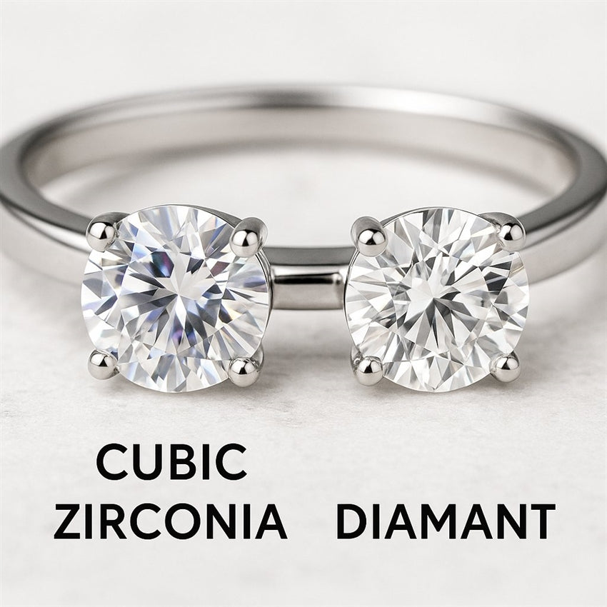 Was ist Cubic Zirkonia – und wie unterscheidet es sich von Diamanten?