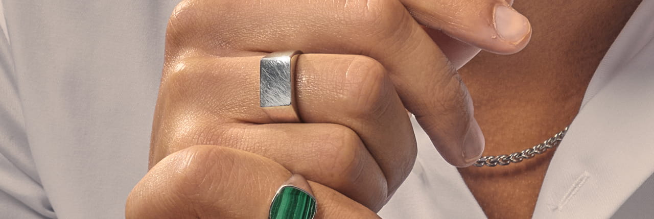 RInge til mænd i maskuline ringdesign