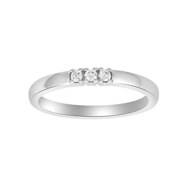 Alliancering i 14 kt hvidguld fra Siersbøl | 110-106BR6