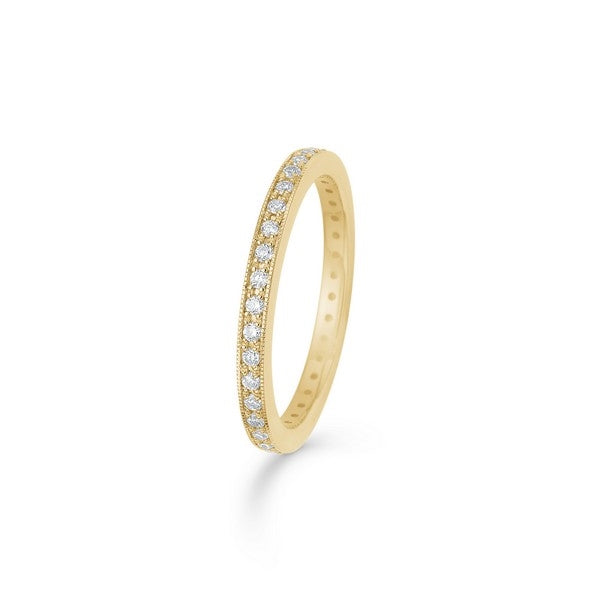 Mads Z - Poetry dot ring i 14 karat guld i alt 0,33 ct.