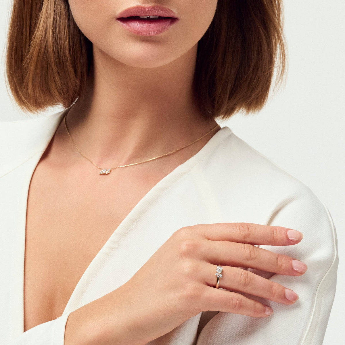 Sif Jakobs Lovere diamantring 0,58 ct i guld, billede 2