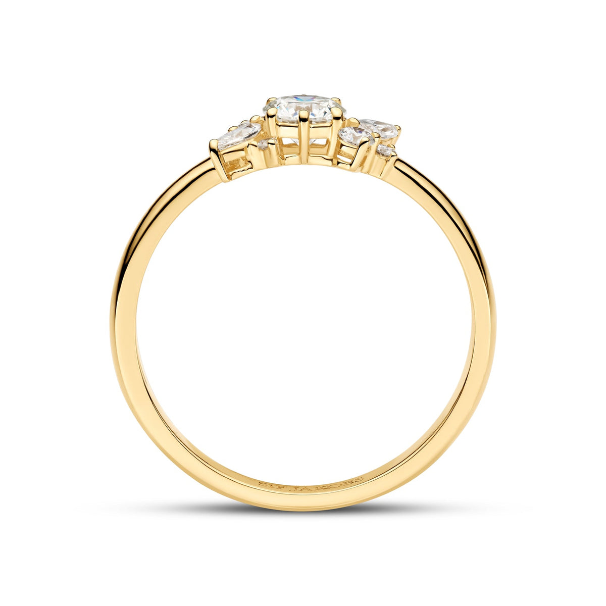 Sif Jakobs Lovere diamantring 0,58 ct i guld, billede 4