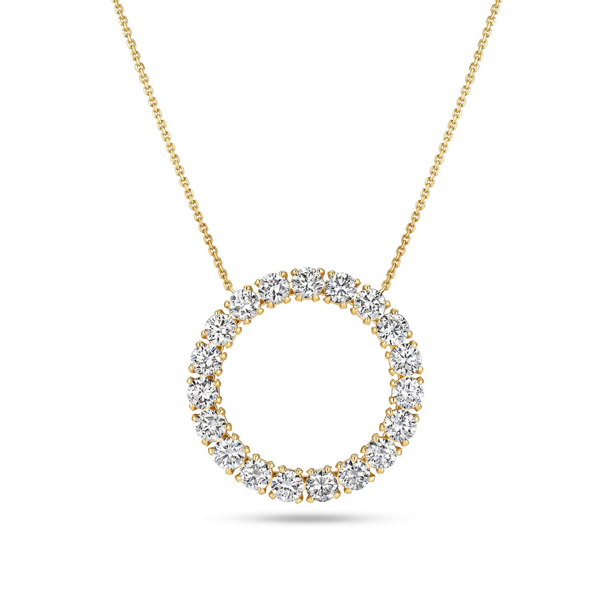 Sif Jakobs Bellina Diamant-Halskette aus 14 Karat Gold mit 1,90 ct brillantschliffenen Lab-grown-Diamanten – elegant und stilvoll