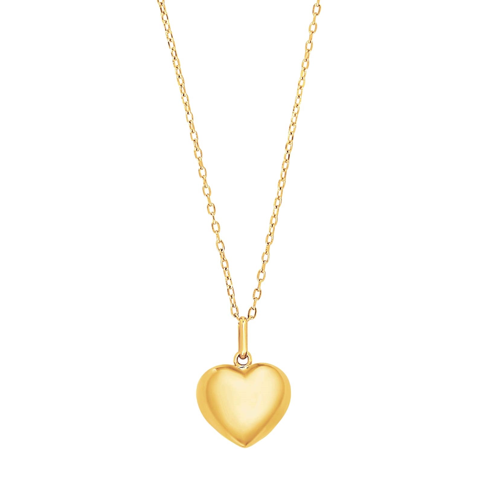 Nordahl Jewellery - BAILANDO52 lille halskæde forgyldt sølv m. hjerte