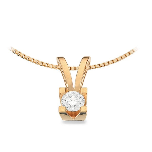 Kleopatra Anhänger in 14kt. Gold 0,05ct.-0,50ct. Diamant