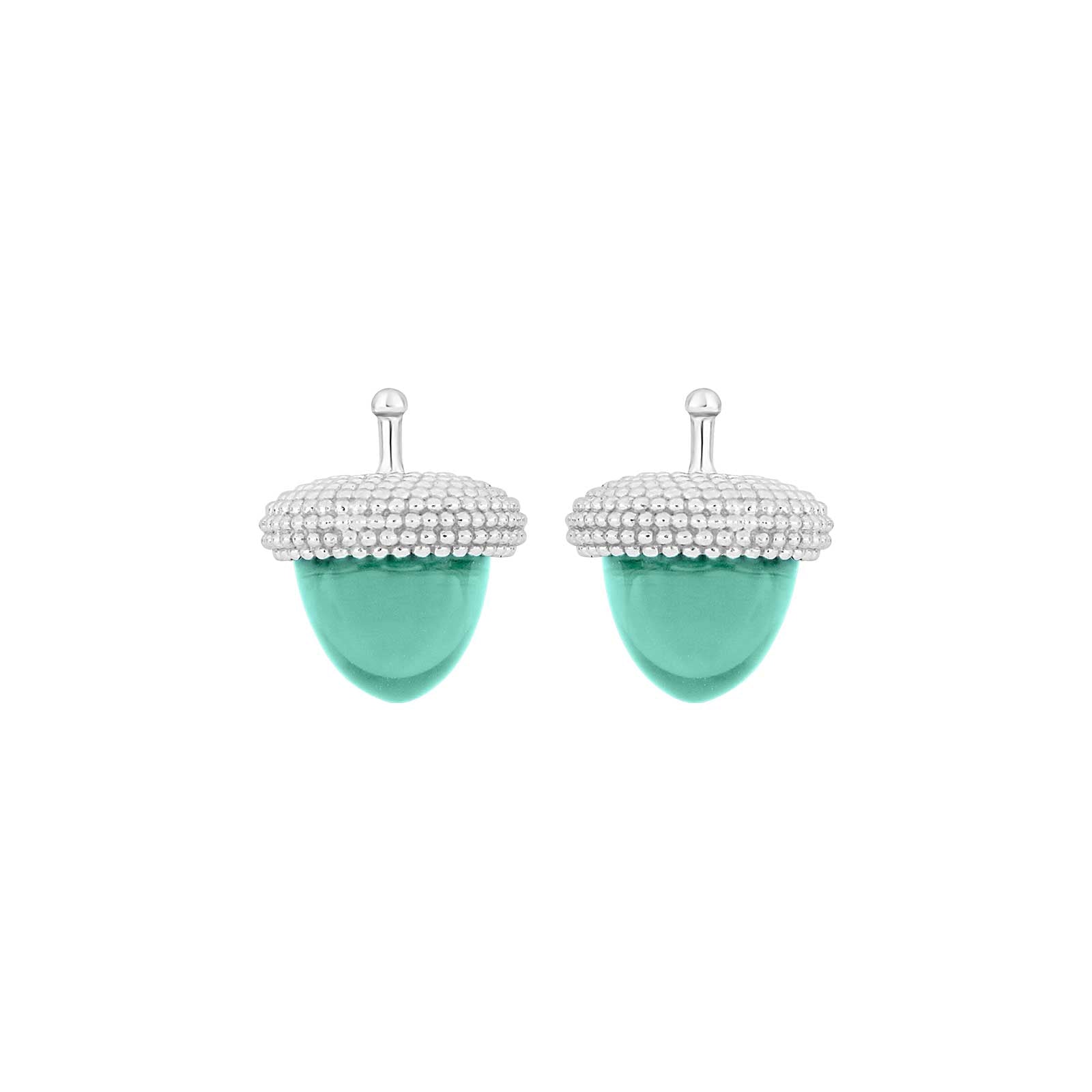 Elegante Heide-Heinzendorff-Ohrhänger aus Silber in stilvoller Eichelform mit blauem Quarz – ein raffiniertes Schmuckstück aus dem Schmuckzentrum.