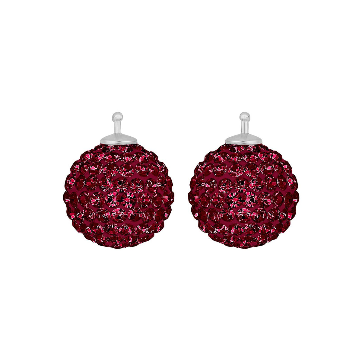 Eleganter Pavé-Kugel-Anhänger von Heide Heinzendorff aus Silber mit funkelnden weißen Zirkonia, 14 mm – stilvoller Schmuck vom Schmuckzentrum.