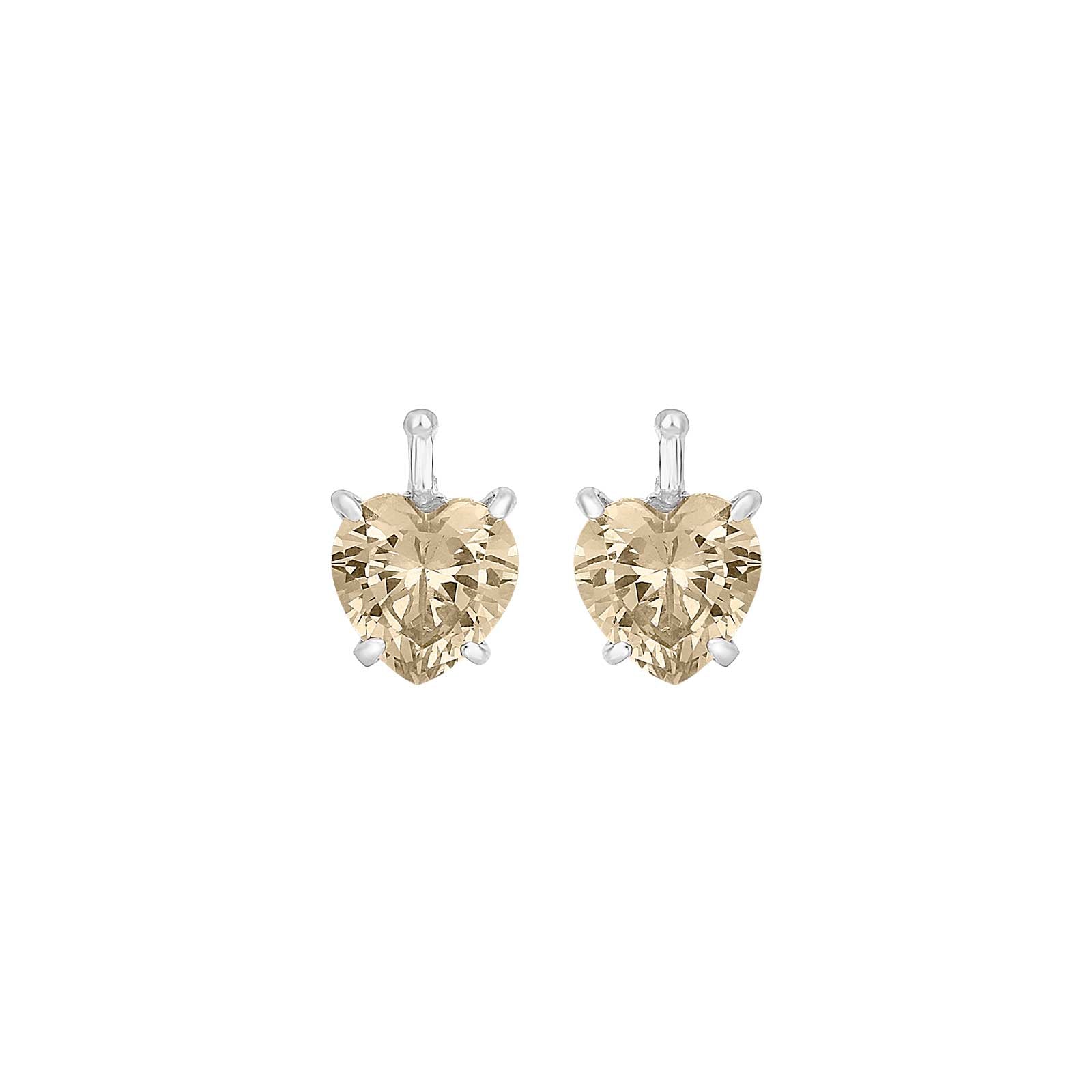 Eleganter Heide-Heinzendorff-Herzanhänger aus Silber mit funkelnden Zirkonia.