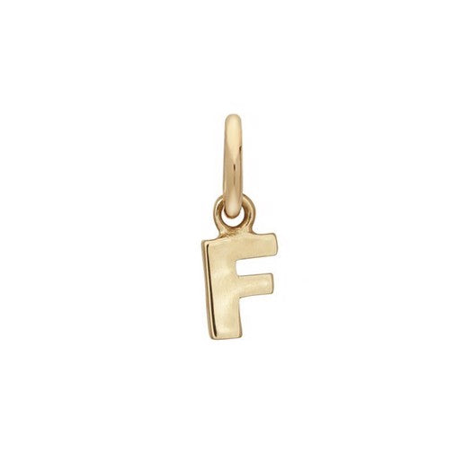Siersbøl - Buchstaben-Anhänger in 14kt. Gold (A-V)