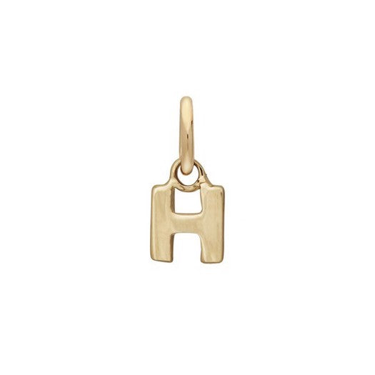 Siersbøl - Buchstaben-Anhänger in 14kt. Gold (A-V)