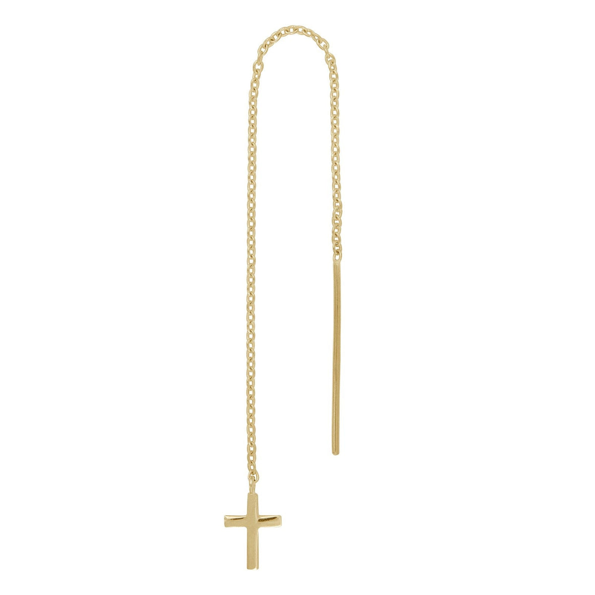 Piercing smykke Pierce52, guld ørekæde