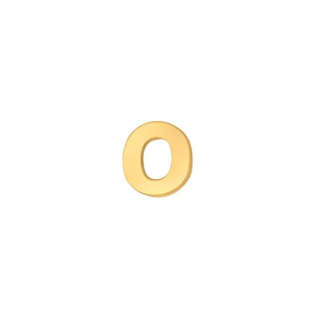 Siersbøl - Buchstaben-Ohrstecker in 14 kt. Gold (A-Z)