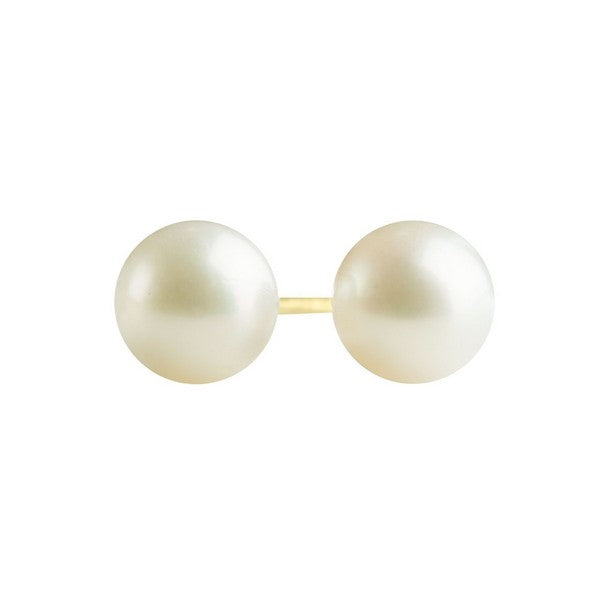 Siersbøl - Perlen Ohrstecker in 8kt. Gold (Ø4-7mm)