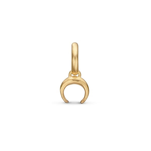 STORY Forgyldt Charm - Horn