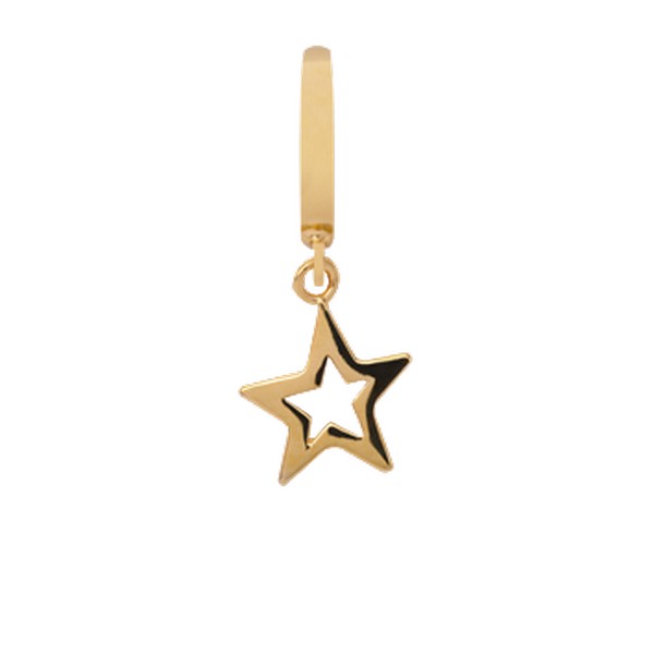 Christina Collect STERN charm in Vergoldet Silber**