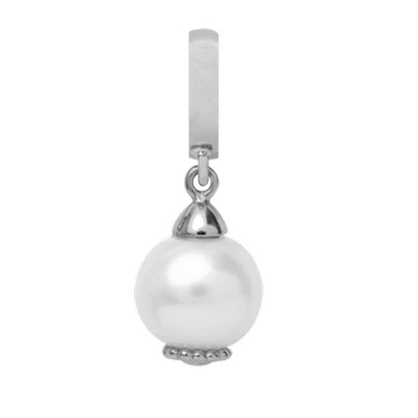 Christina Collect Silber Charms - Weiß kleine Perle Traum