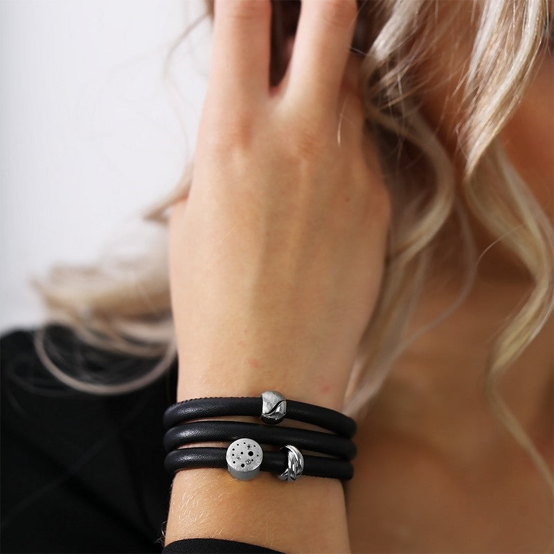 Christina Collect - MIX IT sølv charm til læderarmbånd