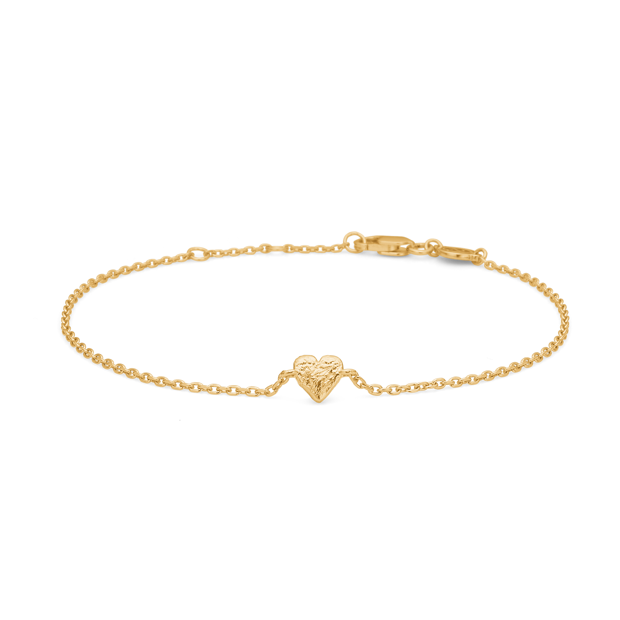 Amour Heart armbånd i forgyldt sølv, Studio Z