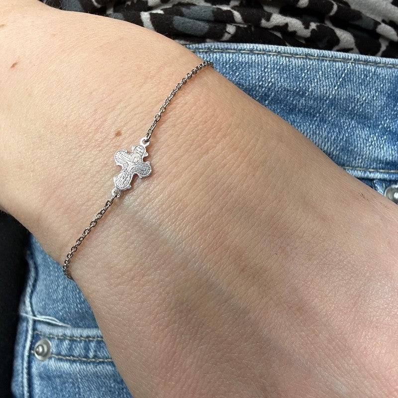 Siersbøl - Dagmar kors armbånd i sølv