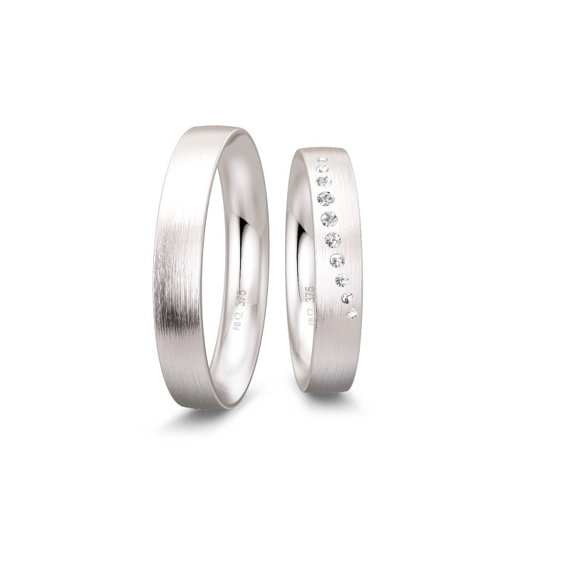 Breuning Renaissance Weißgold 10 Diamanten 0,102 ct