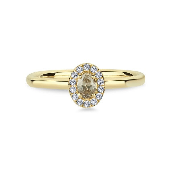 Champagne ring fra Nuran A3082 CH 024