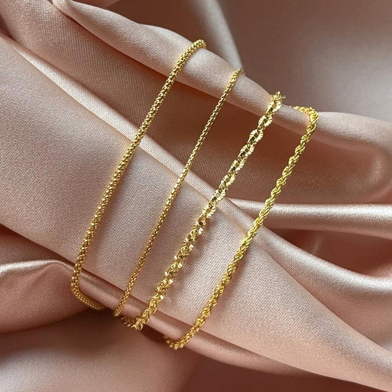 Aqua Dulce - Fancy Bracelet i forgyldt sølv