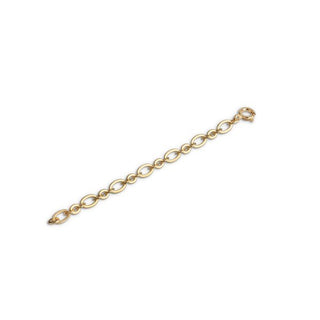 Schmuckzentrum: Enamel Copenhagen Verlängerungskette aus 18-karätig vergoldetem Sterlingsilber mit markantem, modernem Design für Fußketten und Armbänder