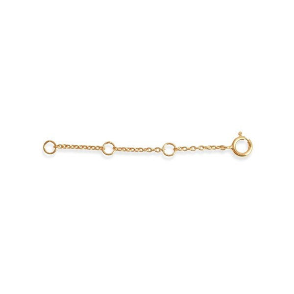 Enamel Extender Chain forgyldt6