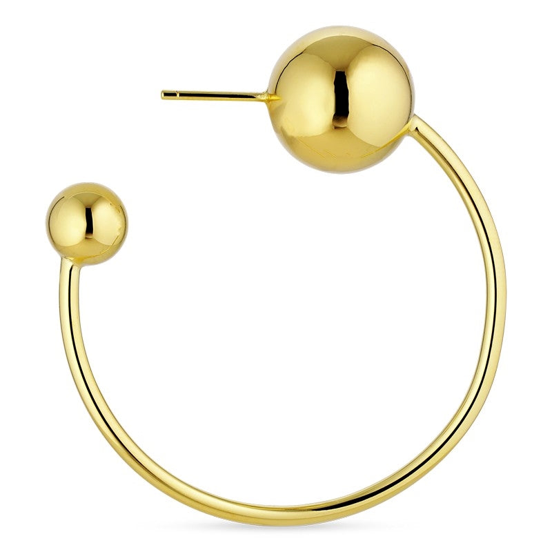 Big Pearl Atomic Hoop fra Jane Kønig