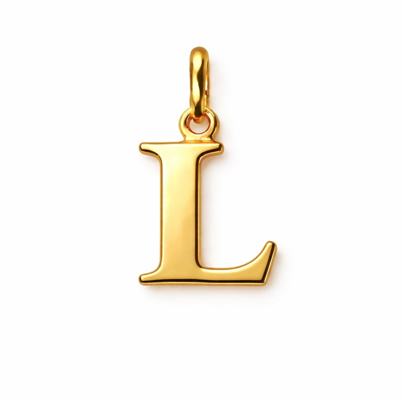 Buchstabenanhänger in 8 Karat Gold - Wählen Sie einen Buchstaben