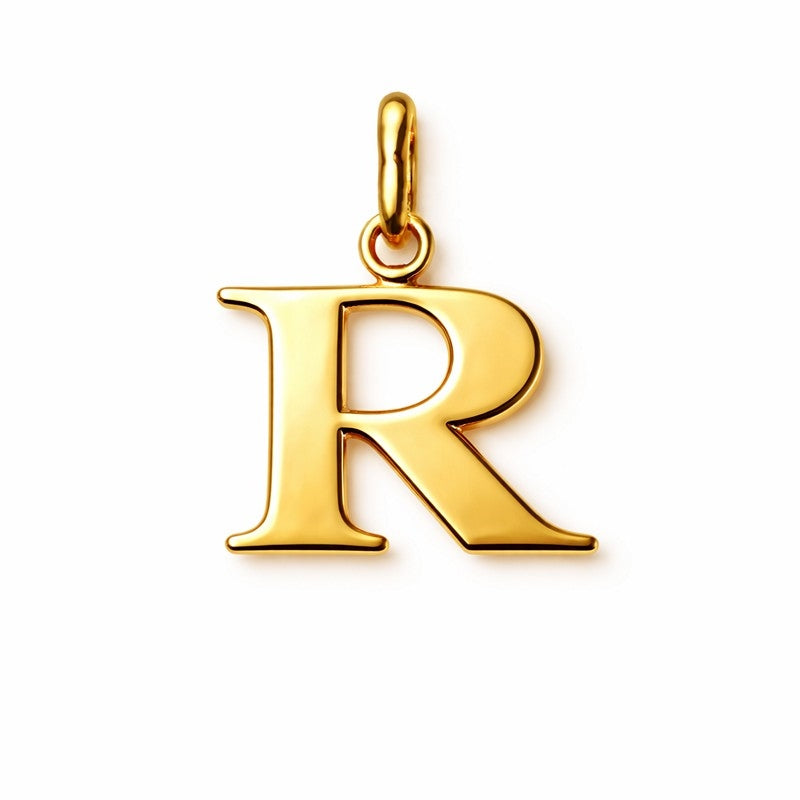 Buchstabenanhänger in 8 Karat Gold - Wählen Sie einen Buchstaben
