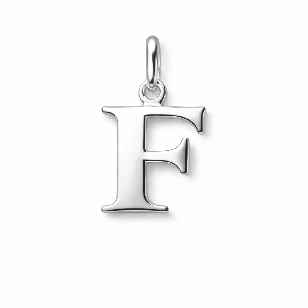 Buchstabenanhänger in Sterlingsilber - Wählen Sie einen Buchstaben