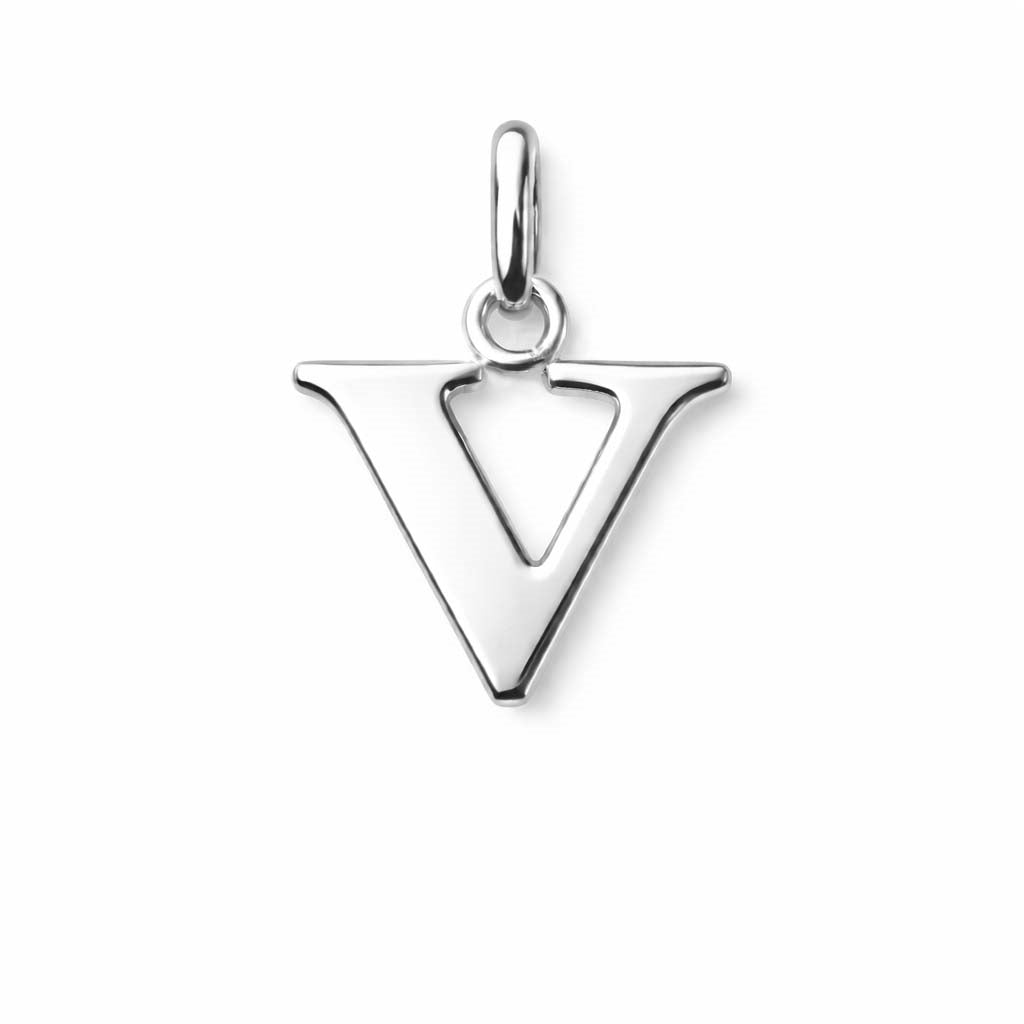 Buchstabenanhänger in Sterlingsilber - Wählen Sie einen Buchstaben