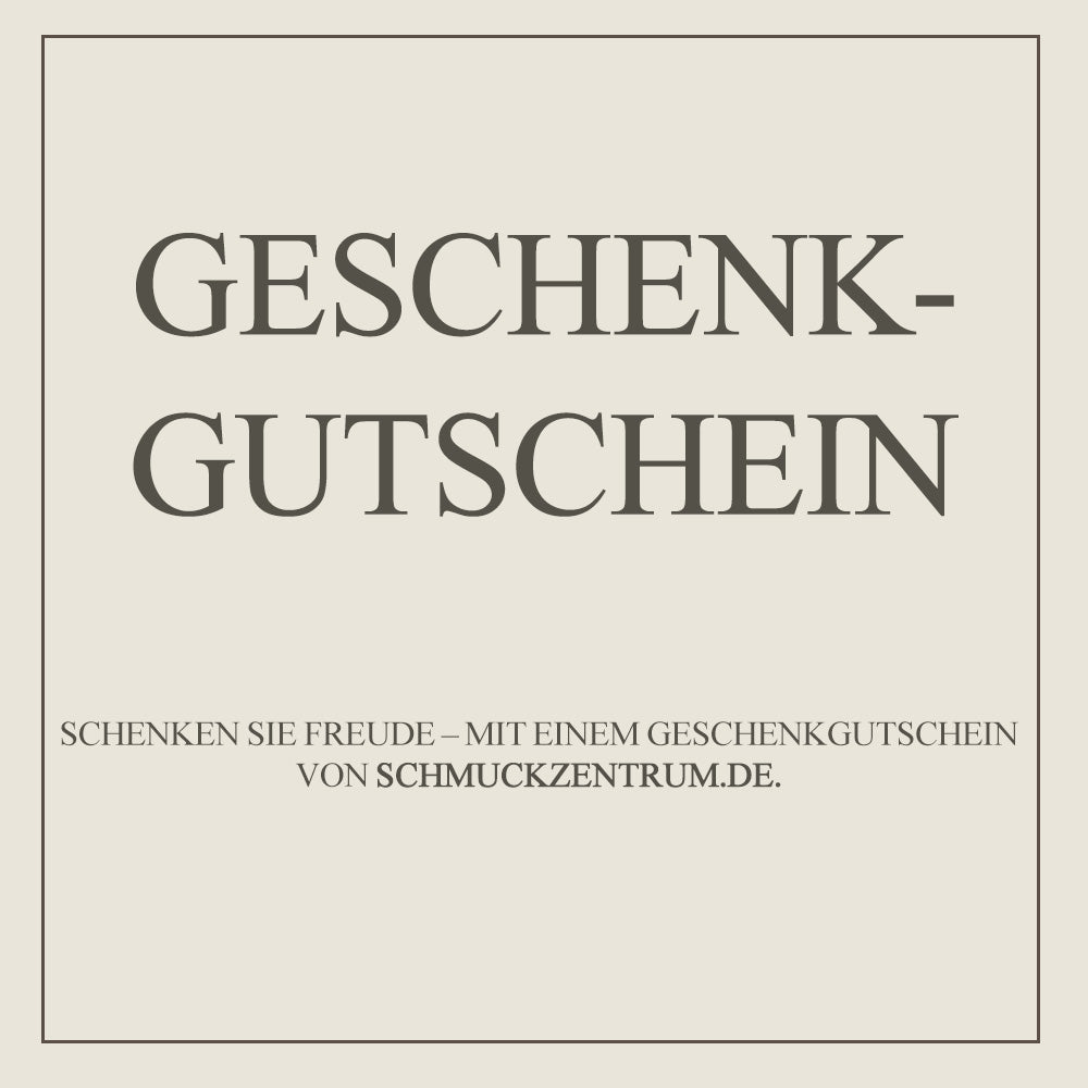 Ein Geschenkgutschein von Schmuckzentrum ist die perfekte Geschenkidee