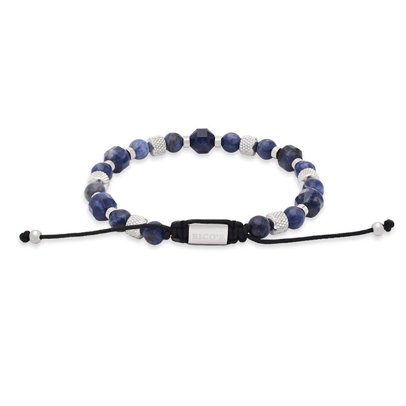 Rico's armbånd med perler i sodalit RC519S 2
