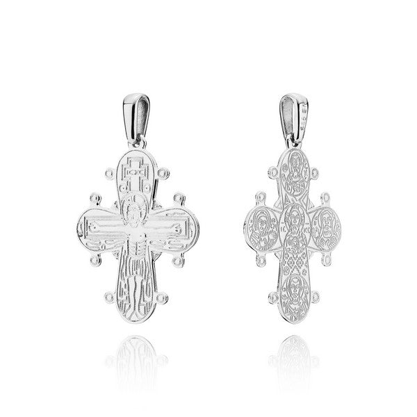 Dagmarkreuz in Silber - 15x13 mm