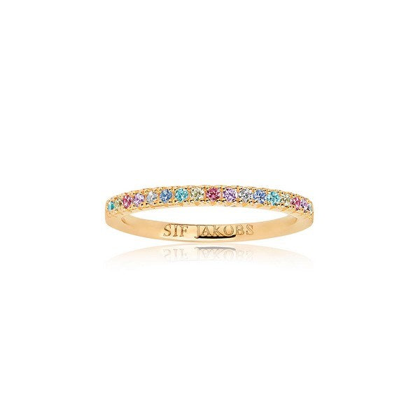 Ellera ring i forgyldt af Sif Jakobs | SJ-R2869-XCZYG