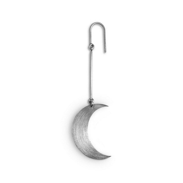 Jane Kønig - Half moon i mat sølv - JKHM001-S 2