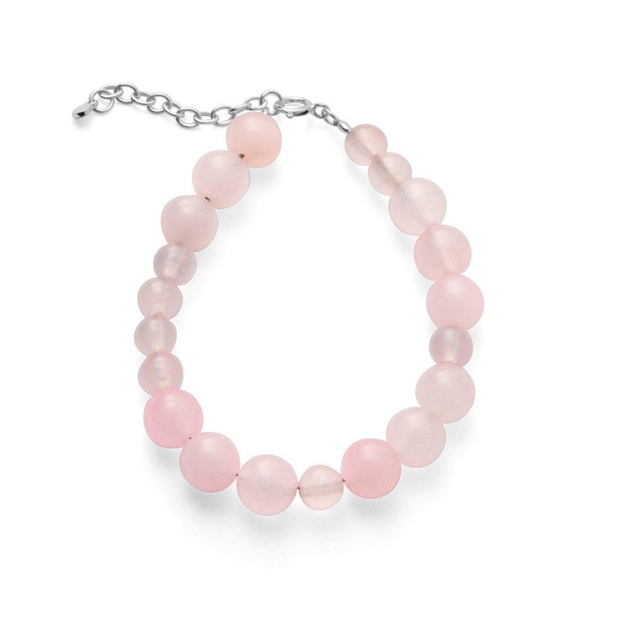 Blush armbånd i sølv med rosenkvarts af Pernille Corydon