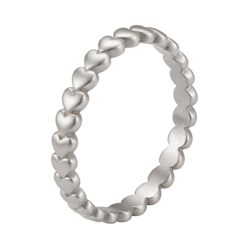 Christina Hearts Ring aus Silber