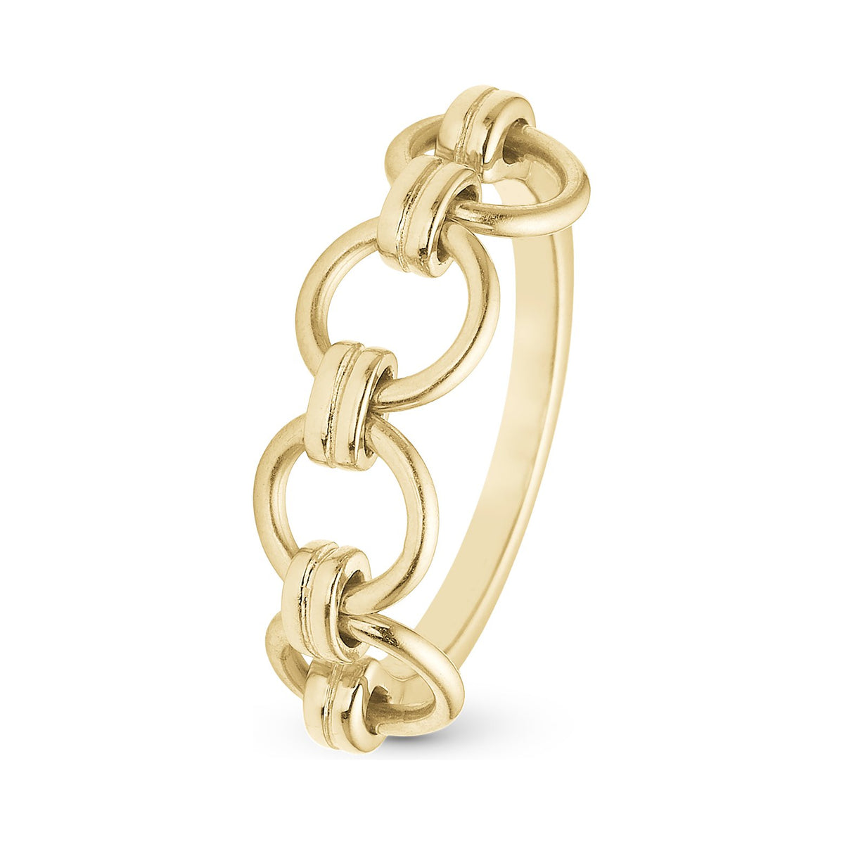 Christina Links Ring aus vergoldetem Silber