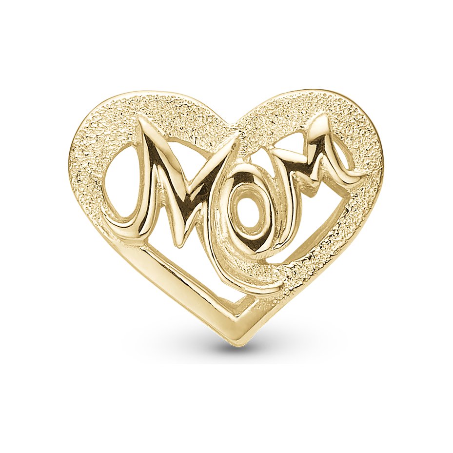 Christina MOM Million Love Charm aus vergoldetem Silber für Lederarmband