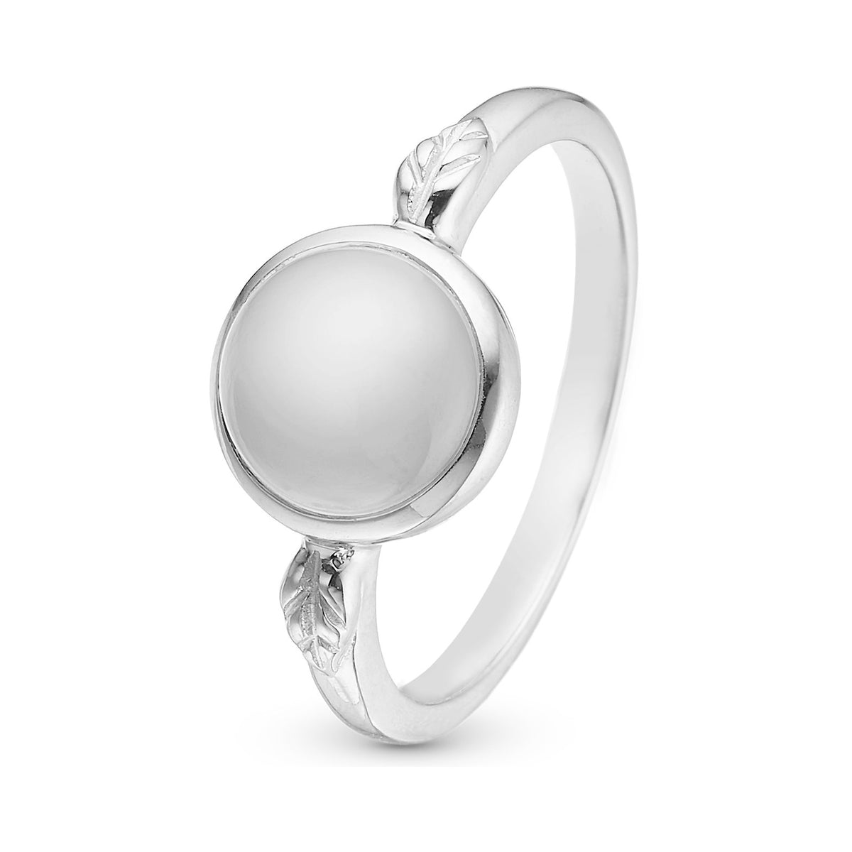 Christina Moonstone Ring aus Silber mit Mondstein