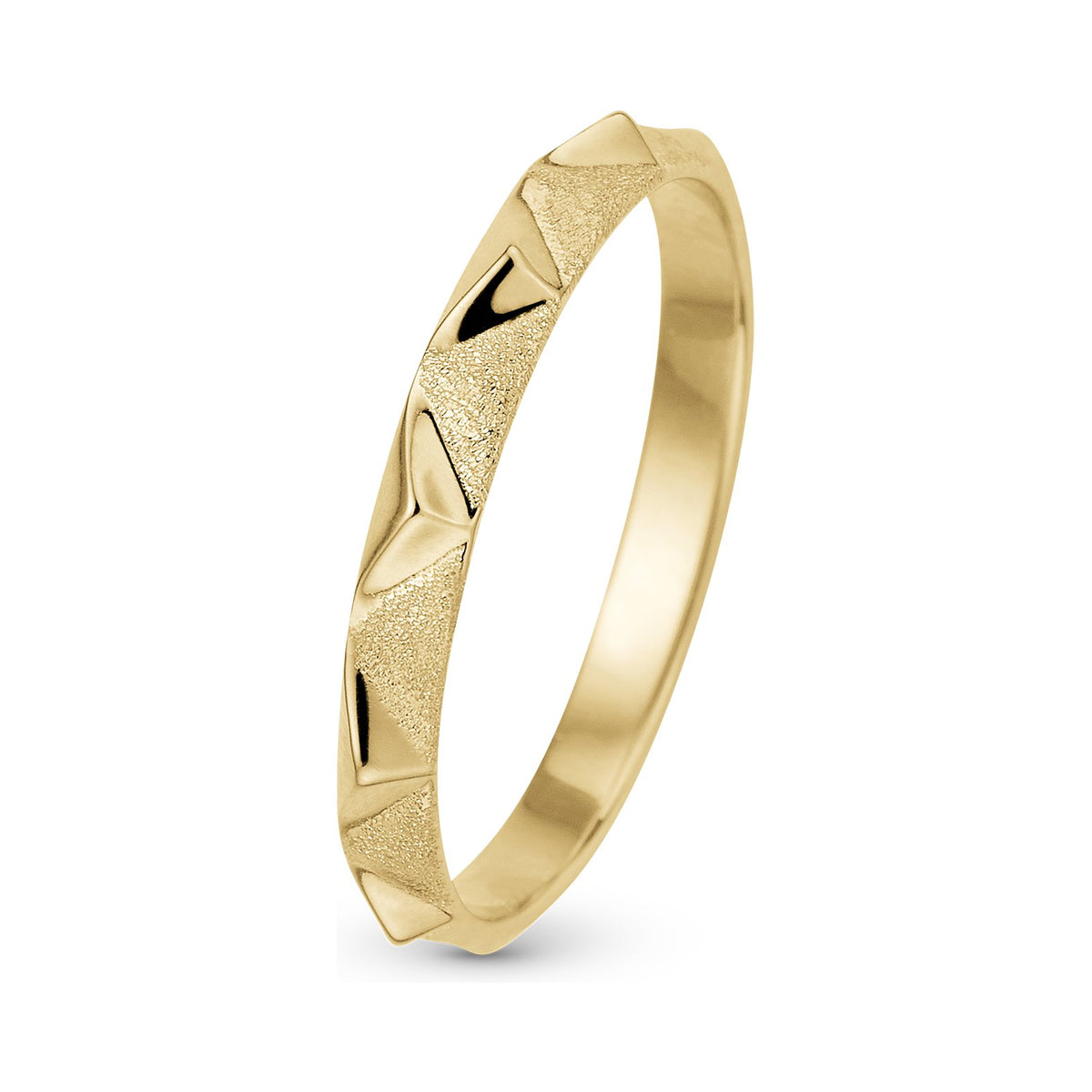Christina Mountains Ring aus vergoldetem Silber